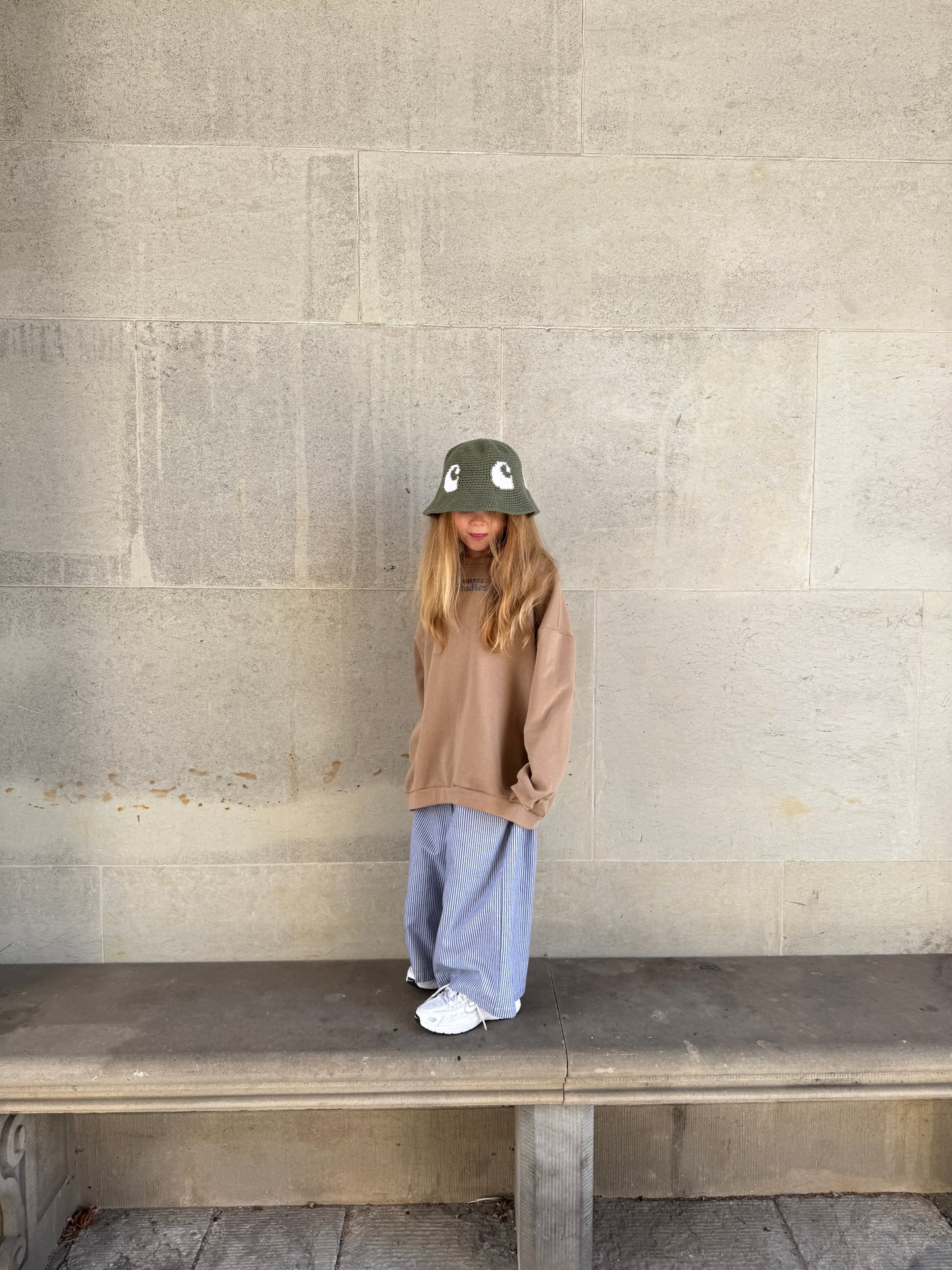 Blue Logo Crewneck
